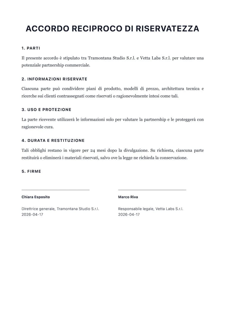 Legale Anteprima PDF