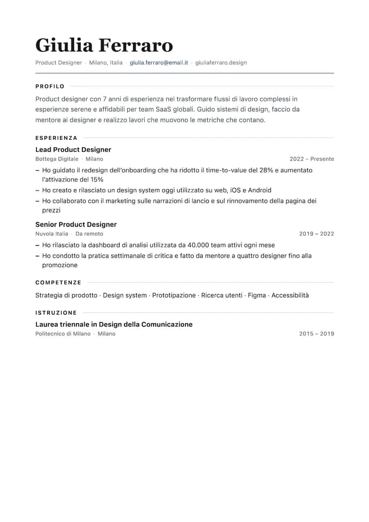 Editoriale moderno Anteprima PDF