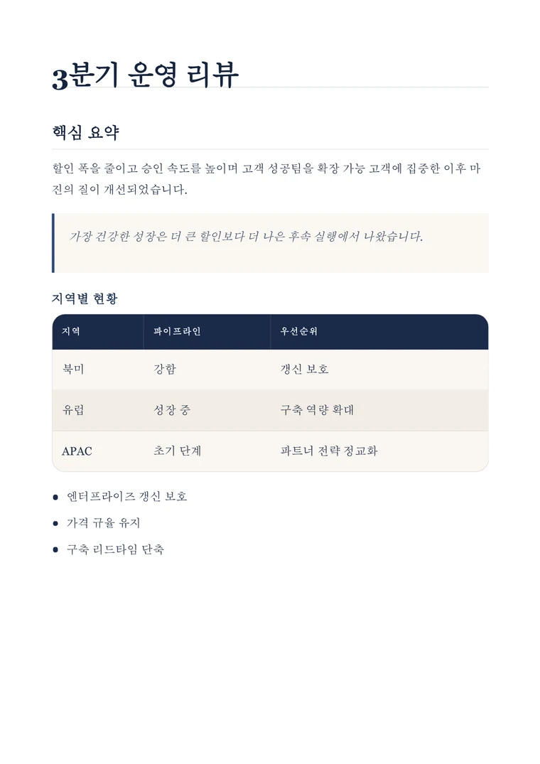 Executive PDF 미리보기
