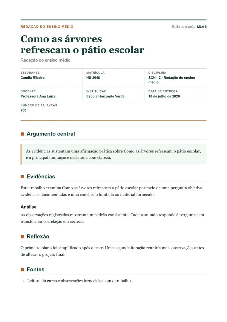 Redação do ensino médio - PDF gerado