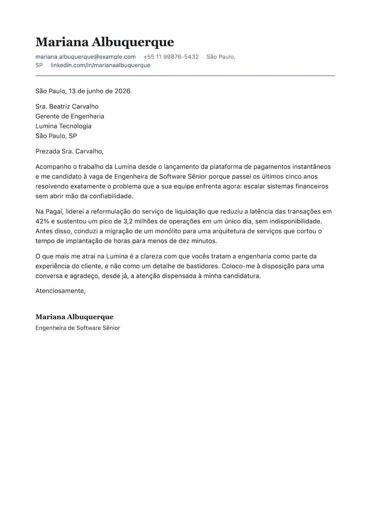 Papel timbrado moderno - PDF gerado