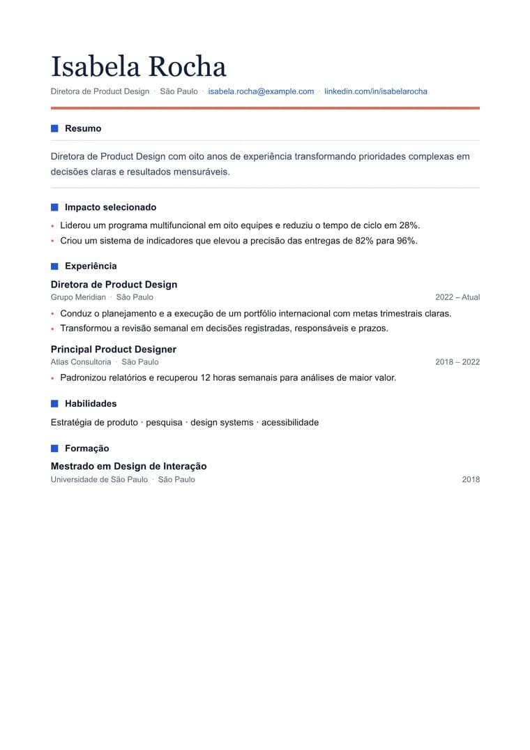Narrativa de produto - PDF gerado